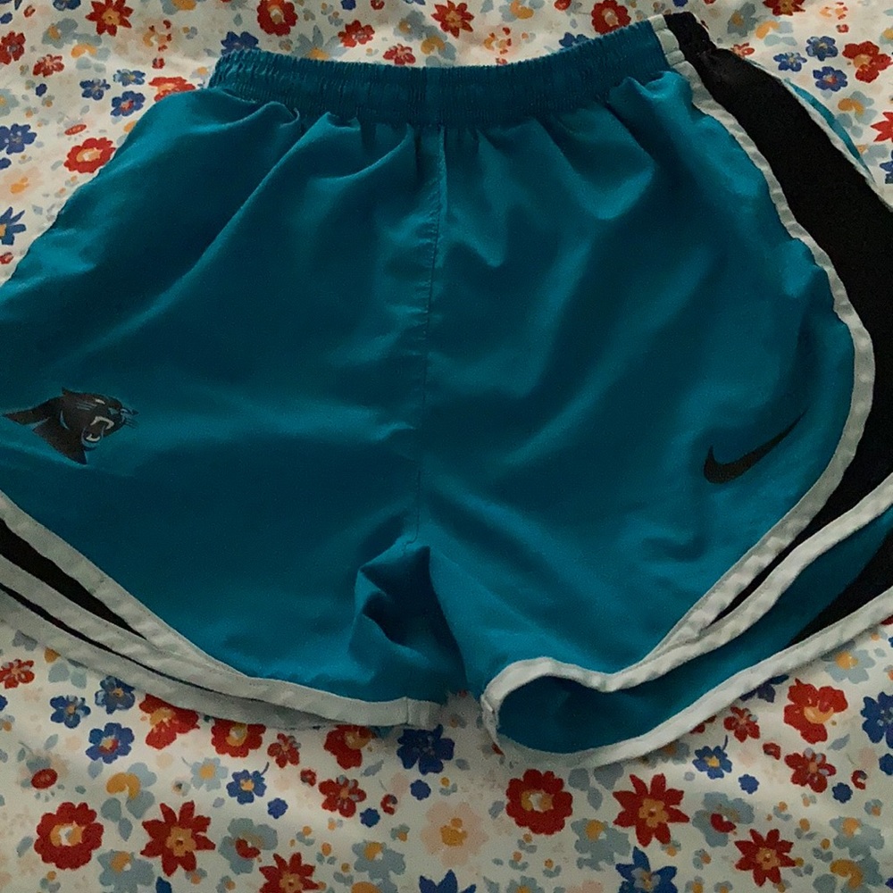 Nike North Carolina panther Dry fit shorts